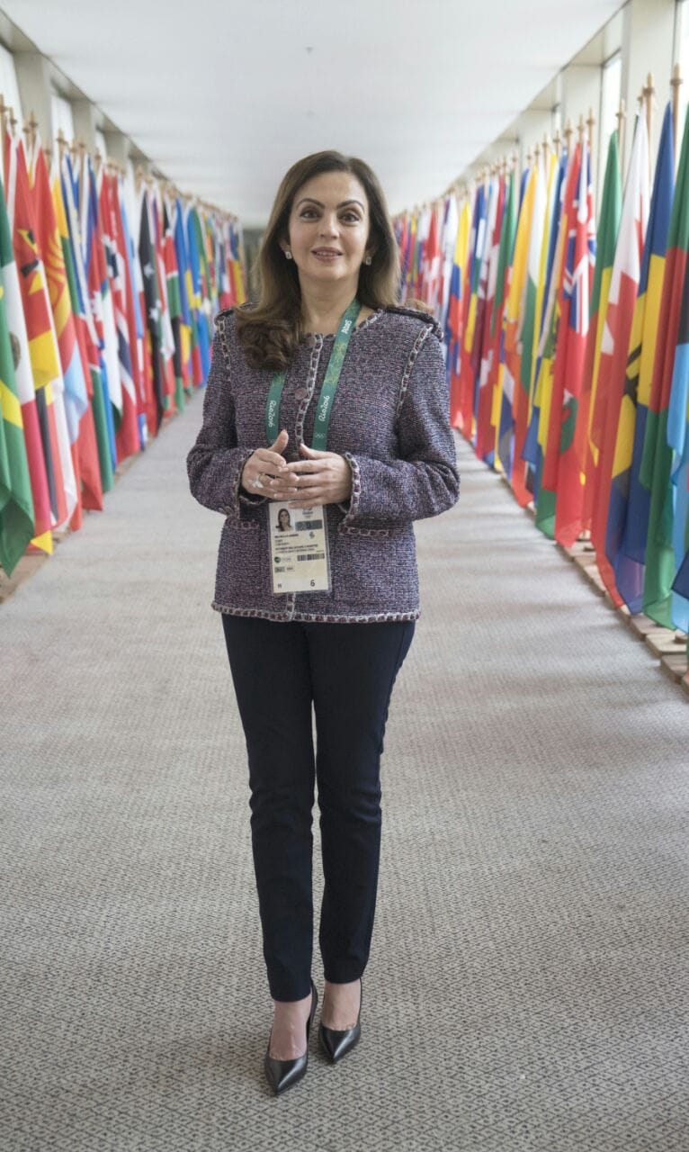 IOC elects Neeta Ambani as first Indian women member