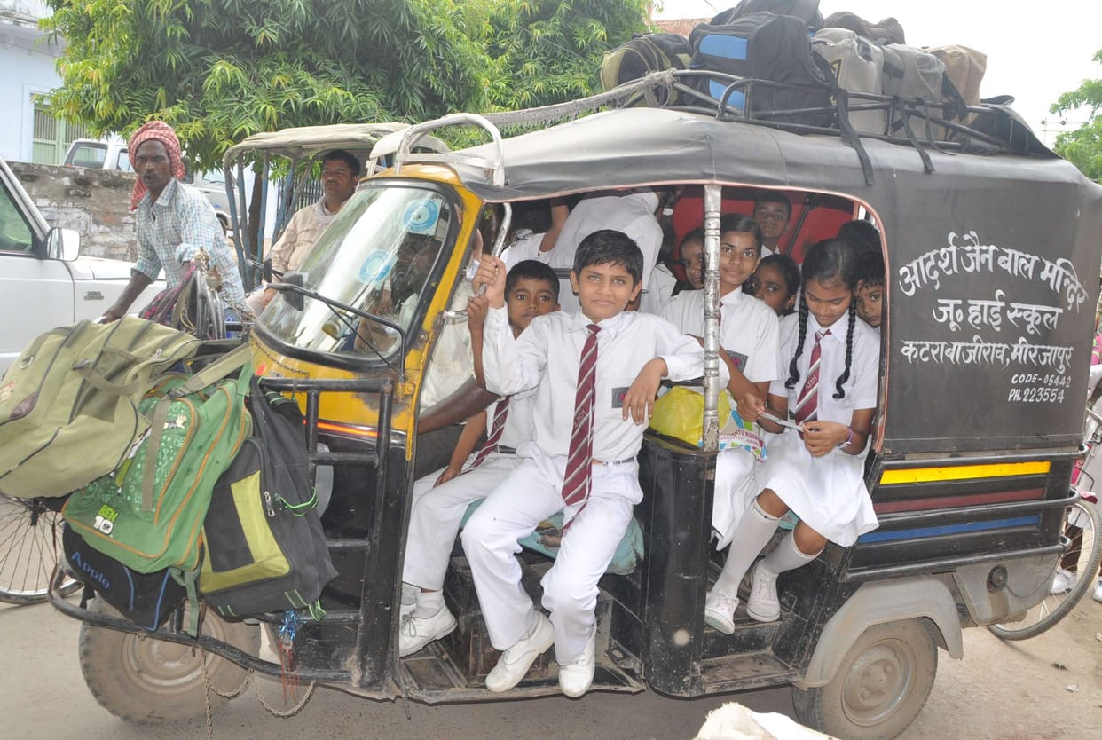 Standard redundant, in school vehicles, arbitrary