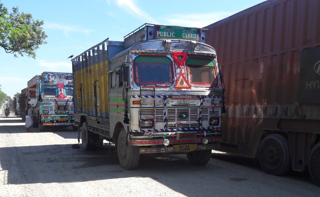 12 hours putting jam on national highway