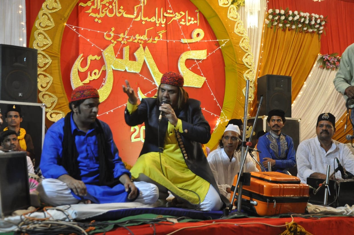 Kawaali in saheed mubarak khan's urs