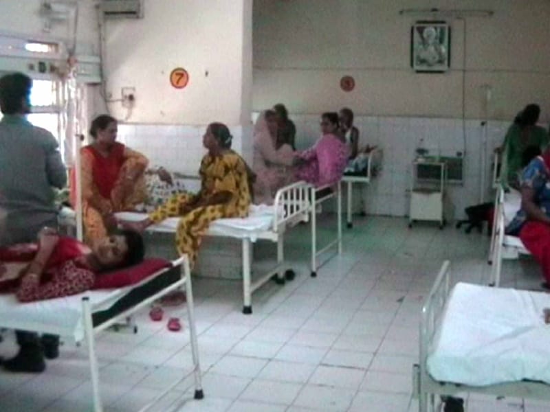 bed shortage in civil hospital, patient harassment, punjab news, pathankot
