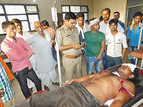  In the old enmity Sresham firing, three injured