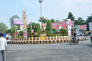 Shaft wreaked on illegal billboards, several deleted
