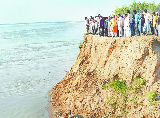 Anuradha Chowdhury visited the ravine area