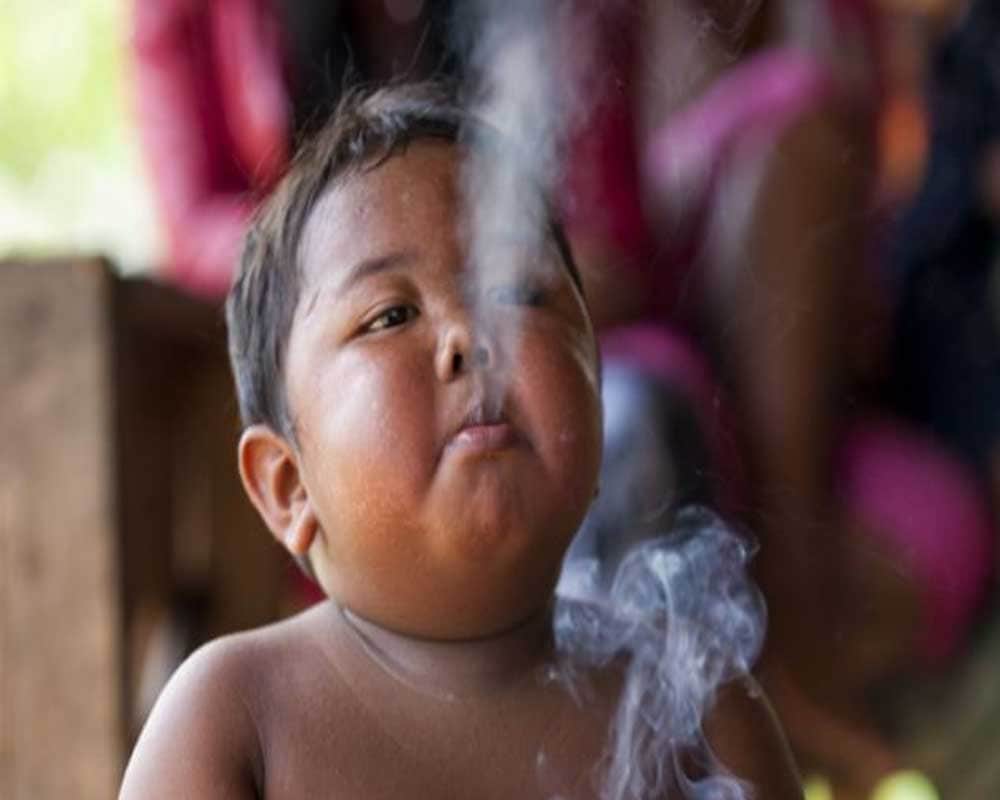 Child Smokers In Indonesia