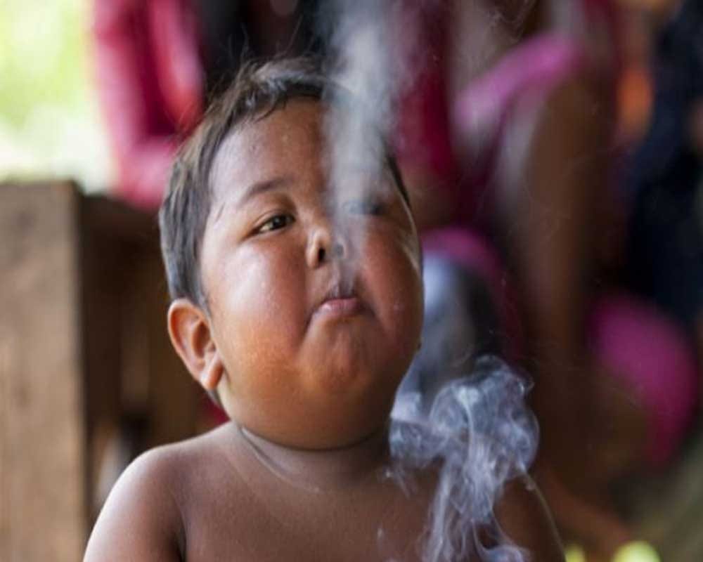 Child Smokers In Indonesia