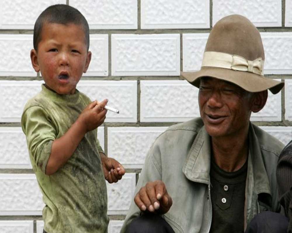 Child Smokers In Indonesia