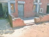 fatehabad, damaged hosspital quarter house, building, people gone,  harayana