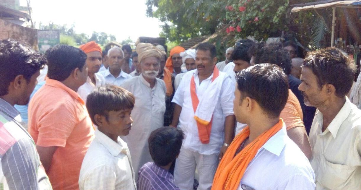 Problem listened visiting flood-hit area