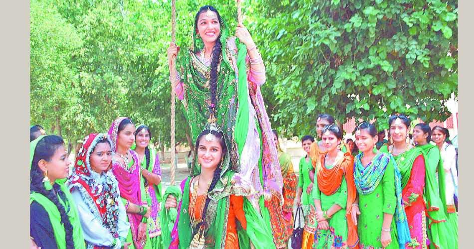 Hariyali teej, festival, festival in sirsa, program in school