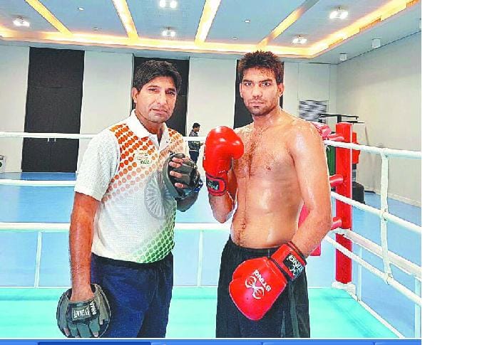 olympics, boxing, sports, manoj, video calling with students, kaithal, haryana