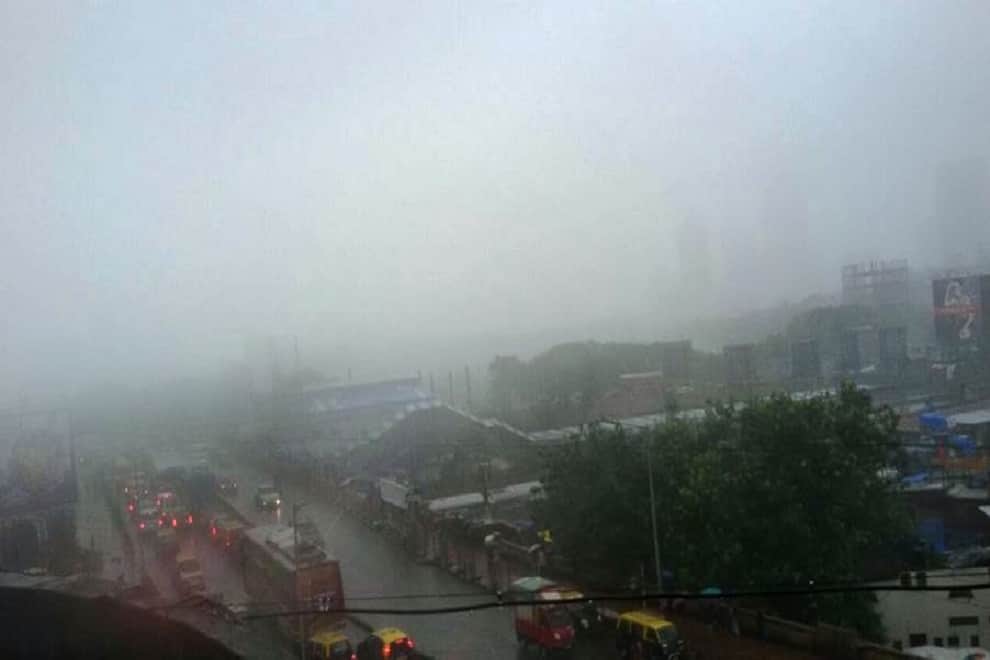heavy rain brings mumbai to a standstill