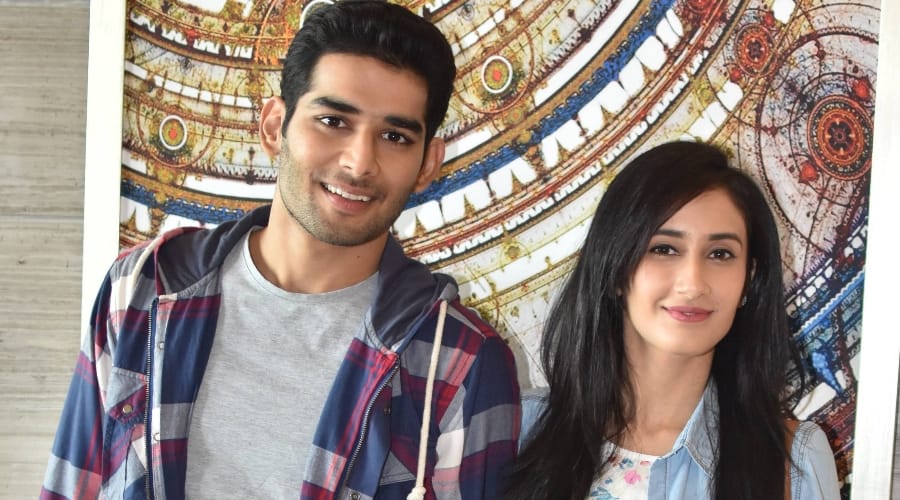 tv artist namita dubey and priyanshu jora in lucknow