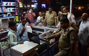 Porn video stores looking raided