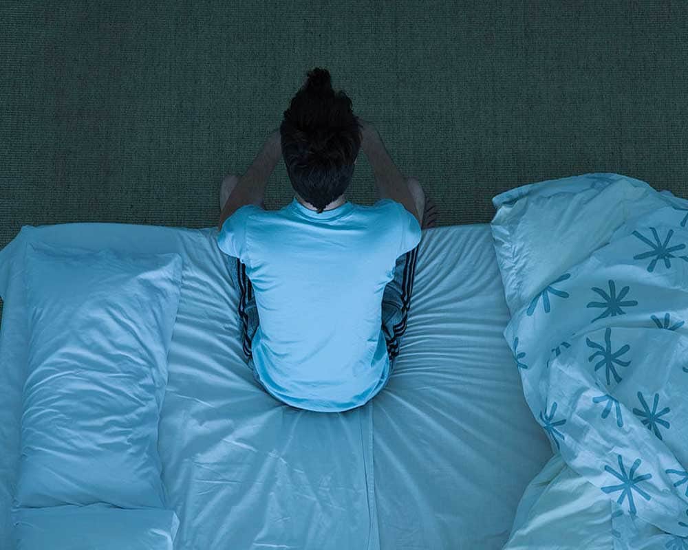 less sleeping cause of memory loss