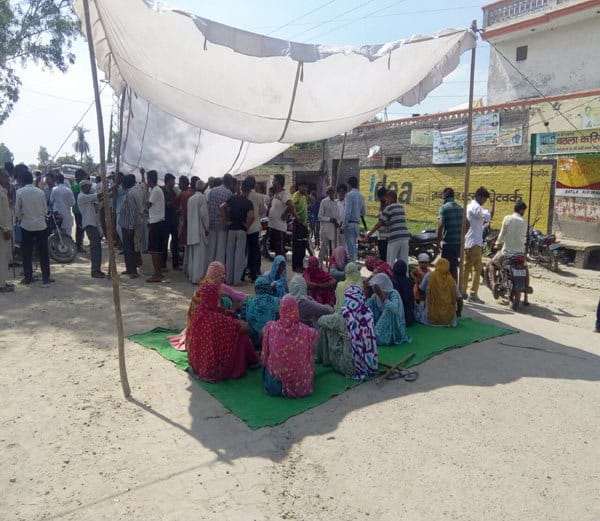 people break baba bheemrao ambedkar statue and thrown in pond, stress in dalit community