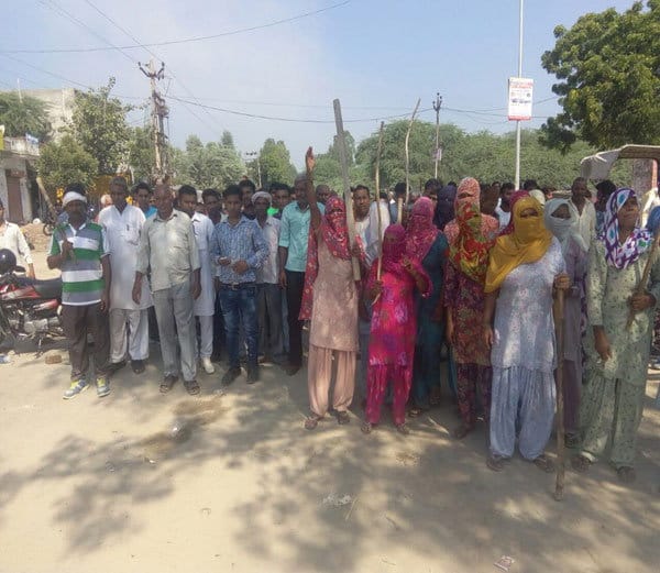 people break baba bheemrao ambedkar statue and thrown in pond, stress in dalit community