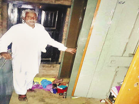 Millions entered the house has jewelery worth Rs cross