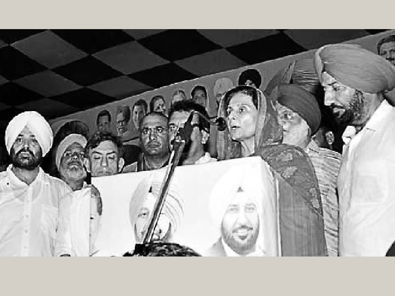  Former Union Minister Preneet Kaur, the Akali-BJP government, disturb the public, Sangrur