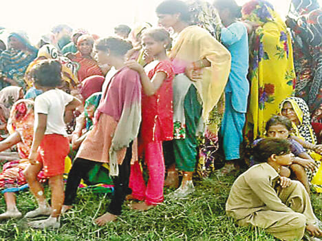 who farmer suffered the HT line, death 