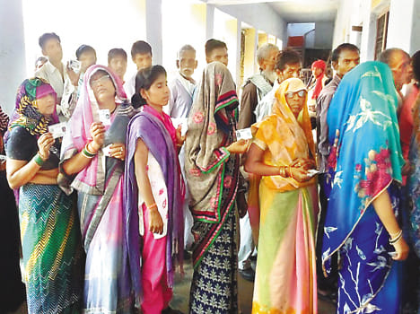 Babina election was 60.32 per cent polling