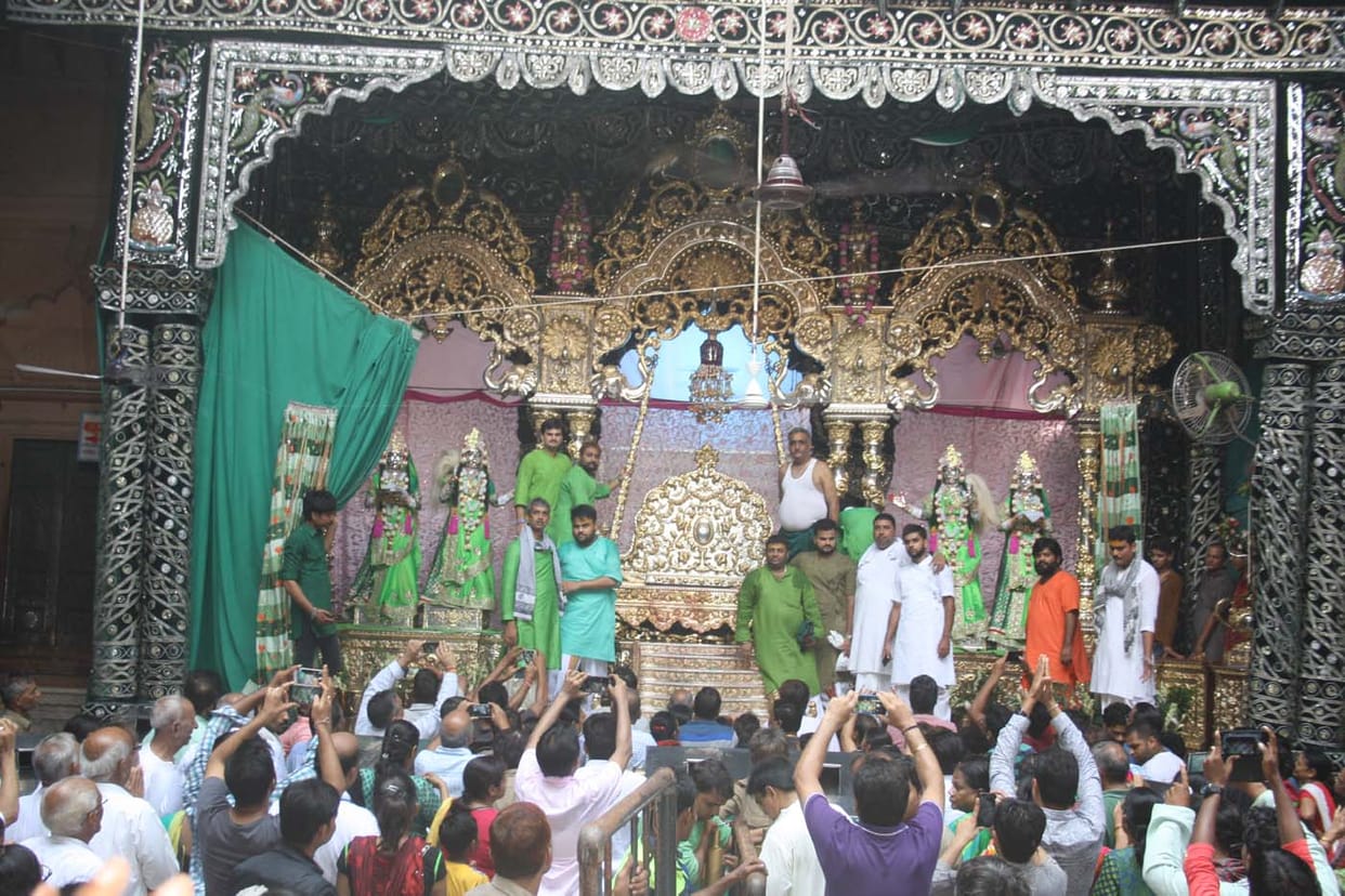 darshan in bankebihari temple will not be on rakshabandhan