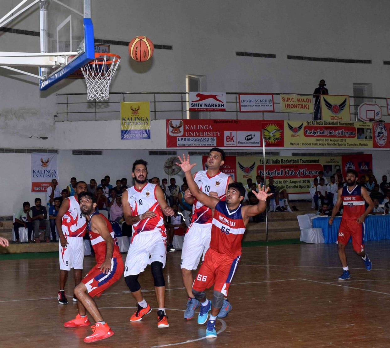 Income Tax, A basketball team, final match, Indian Railways team