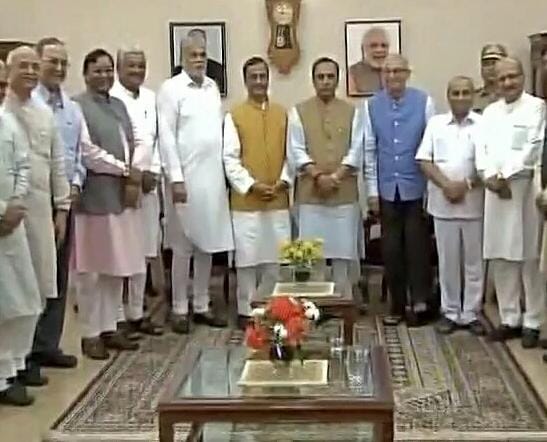 lucknow mayor dinesh sharma visits gujrat