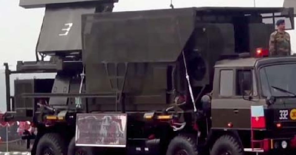 new power of indian army indian made 3d technical control radar, main qualities
