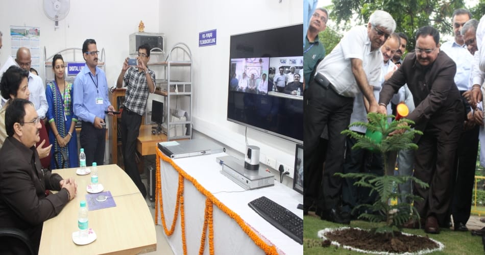 central health minister jp nadda visit Chandigarh PGI 