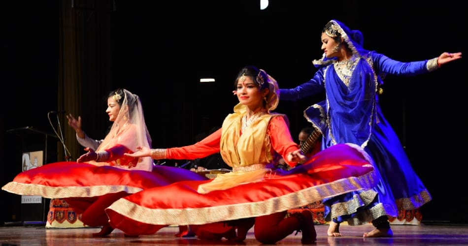 aarushi kathak dancer, performed at taigor theatre chandigarh