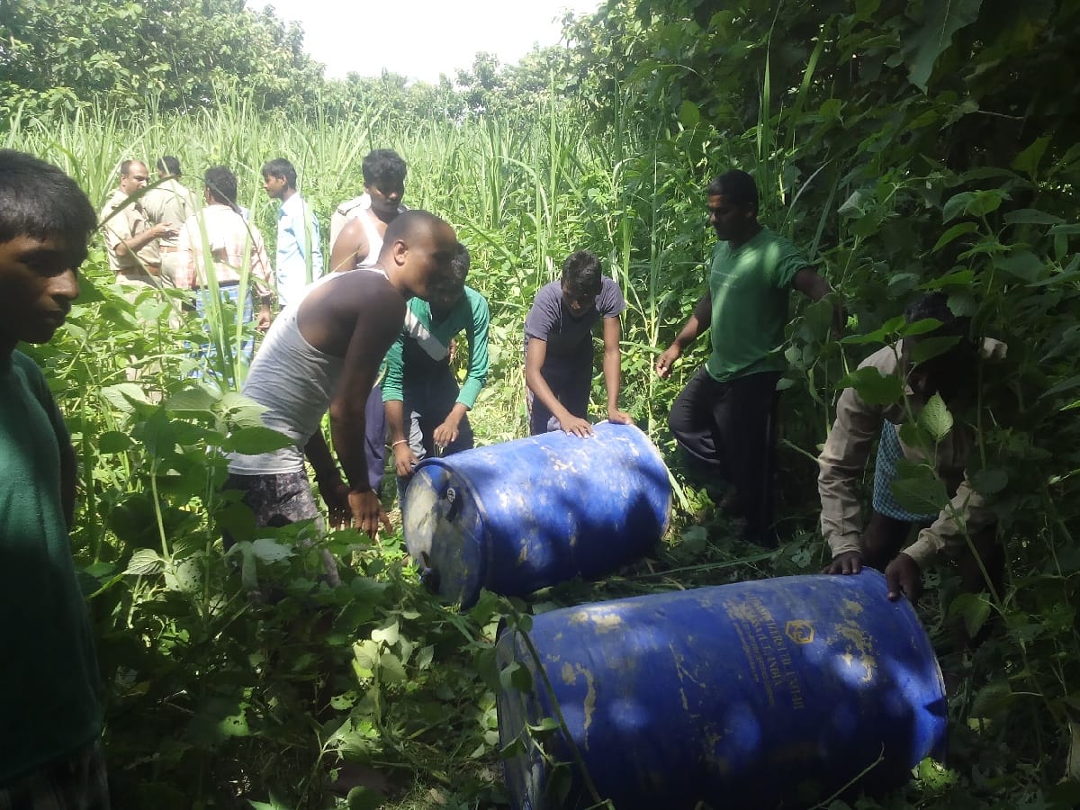 Alcohol smugglers opened fire on villagers