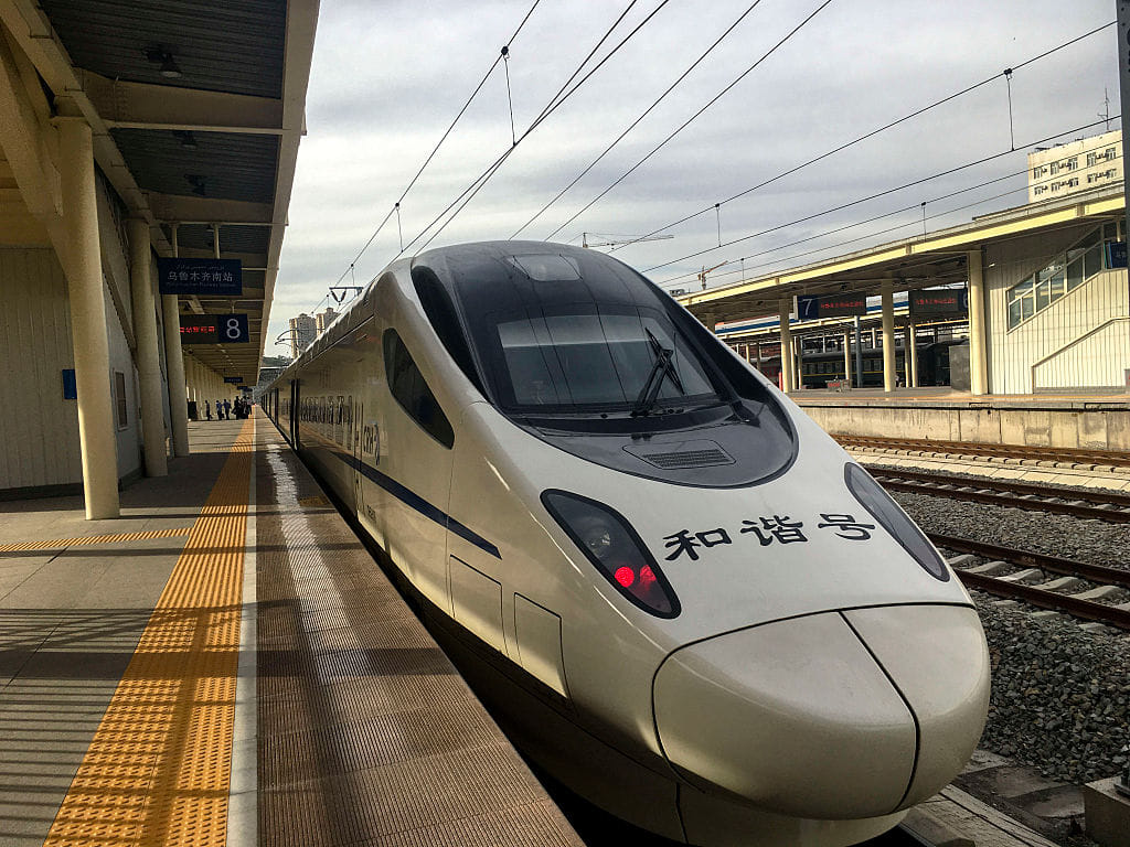 China’s high speed train maker launches operation in India