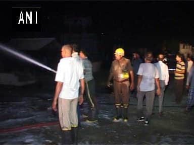 fire at Moradabad electricity station Electric supply affected
