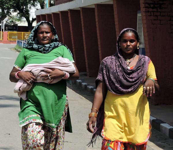 one day new born baby boy found on road in jind of haryana