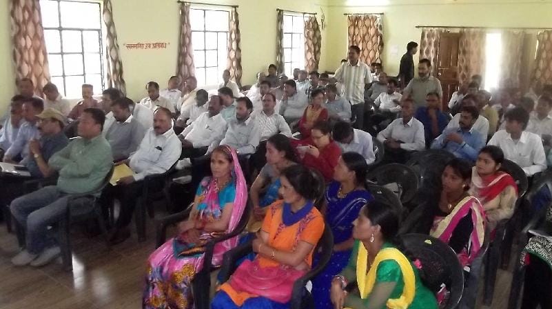 Panchayat representatives.