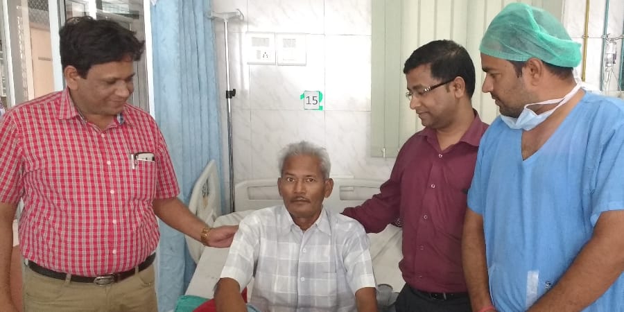 beating heart surgery by lohia sansthan doctors