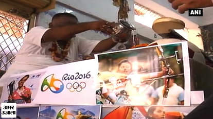 Locals offer prayers for Indian contingent at Rio