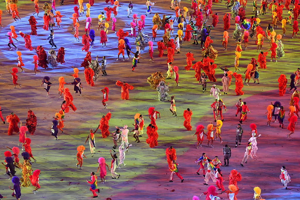 Brazil rio olympic 2016 opening Ceremony in pics