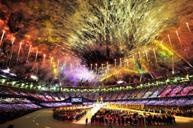 Rio olympics with glittery ceremony in Brazil