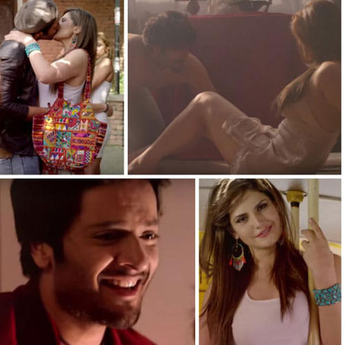 new video of zareen khan full of intimate scenes
