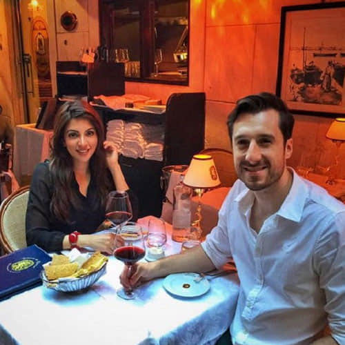 shama sikander enjoys vacation with her fiance