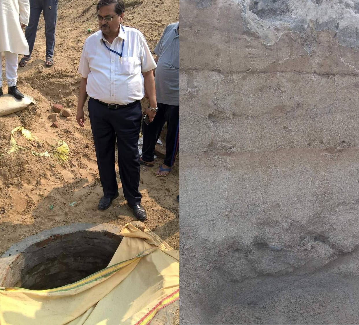 saraswati river real location found, people found out the actual floating palce