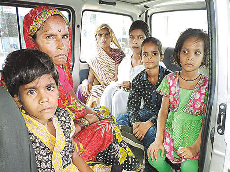 Ambulance driver's belief Sick Children