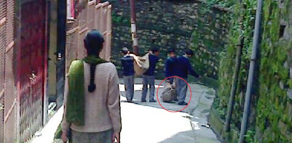 School Students become labourer in chalaunthi school shimla.