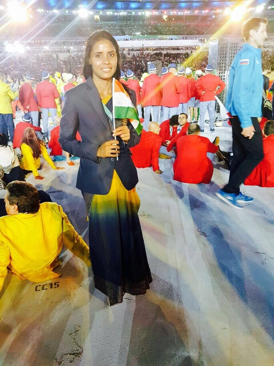 indian women hockey player vandana in first olympic match
