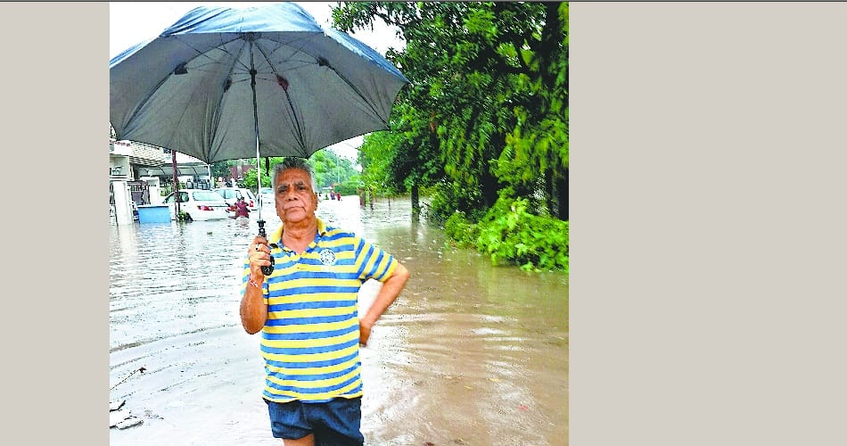 rain, zirkpur, water, pupiles faced problames