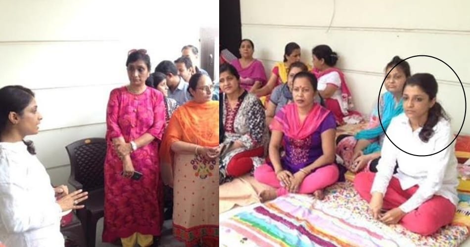 protest, wife protest, controvercy relation, wife demand husband, father in law, ludhiana