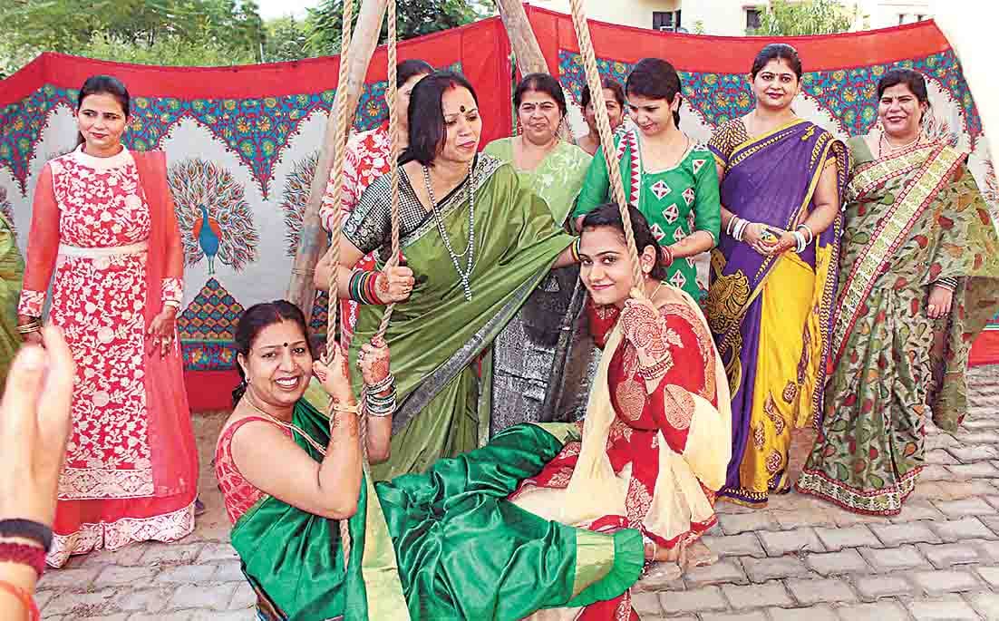 teej festival,amroha