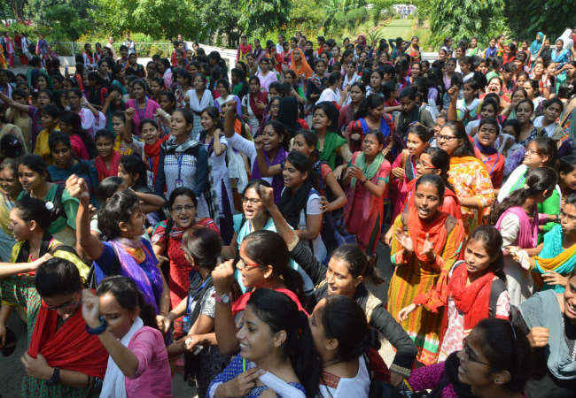   no entered of one hundred students in  exam commotion